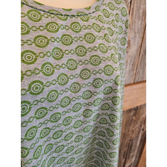 Lularoe simply comfortable size 3XL made in USA geometric stain glass green * - Picture 3 of 7